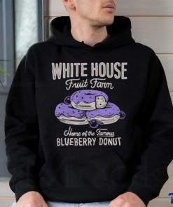 White house fruit farm blueberry donut shirt