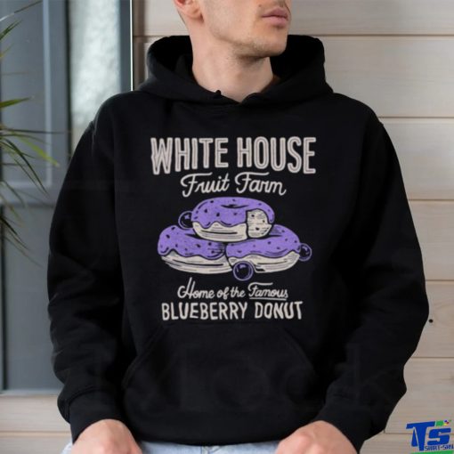 White house fruit farm blueberry donut shirt