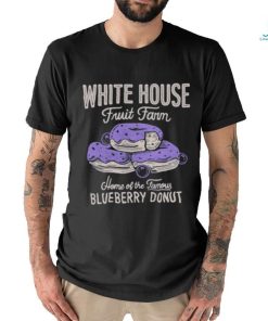 White house fruit farm blueberry donut shirt