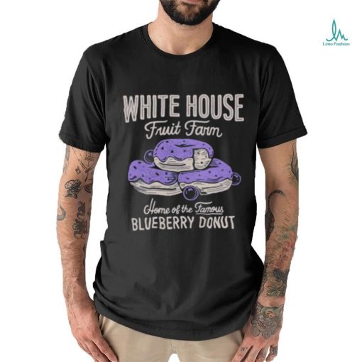 White house fruit farm blueberry donut shirt