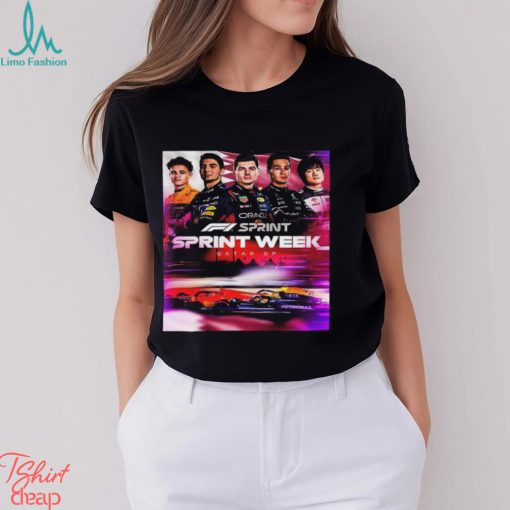 Who Is Ready For An F1 Sprint In The Desert Of Qatar GP 2023 Unisex T shirt