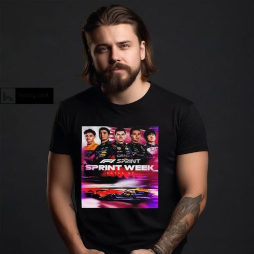 Who Is Ready For An F1 Sprint In The Desert Of Qatar GP 2023 Unisex T shirt