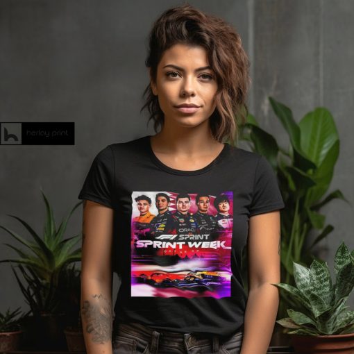 Who Is Ready For An F1 Sprint In The Desert Of Qatar GP 2023 Unisex T shirt