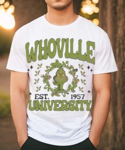 Whoville University Christmas Est 1957 shirt