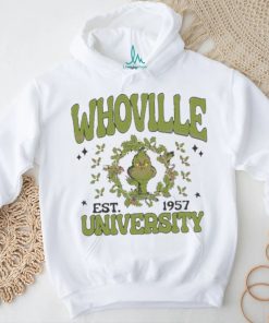 Whoville University Christmas Est 1957 shirt