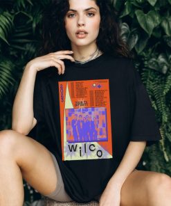 Wilco 2023 us tour poster shirt