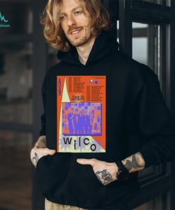 Wilco 2023 us tour poster shirt, hoodie, sweater, long sleeve and tank top Wilco 2023 us tour poster shirt