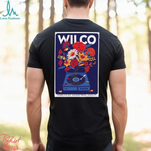 Wilco tour seattle wa oct 18 2023 shirt
