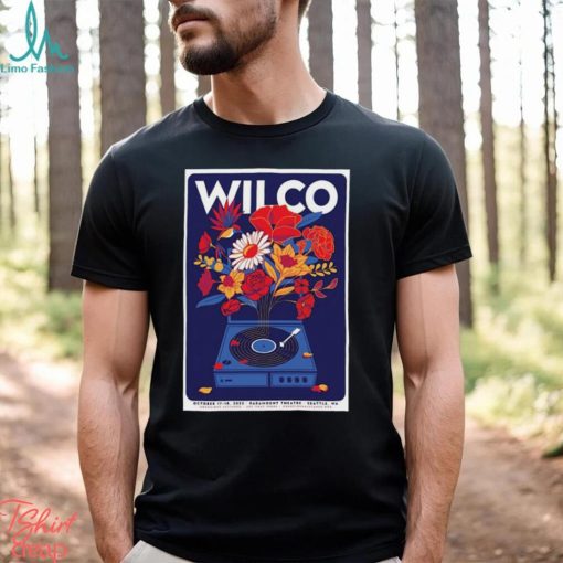 Wilco tour seattle wa oct 18 2023 shirt