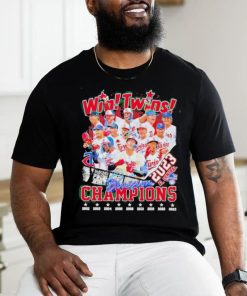 Win Twins 2023 AL Central Division Champions Years shirt
