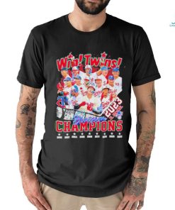 Win Twins 2023 AL Central Division Champions Years shirt