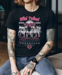 Win Twins 2023 – 2024 AL Central Division Champions 2023 Minnesota Twins T Shirt