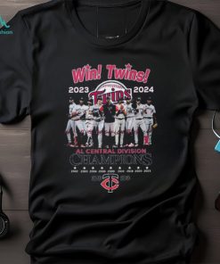 Win Twins 2023 – 2024 AL Central Division Champions 2023 Minnesota Twins T Shirt