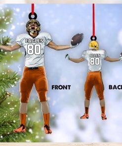 Winner Emotions American Football Ornament   Custom Ornament Gift For Football Player   Personalized Gifts For Football Lovers