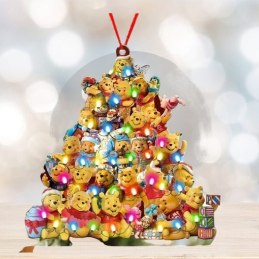 Winnie The Pooh Disney 100 Christmas Tree Decorations Unique Custom Shape Xmas Ornament