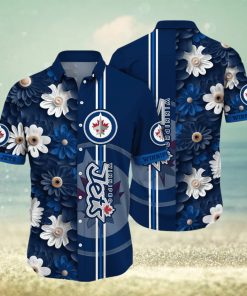 Winnipeg Jets NHL Hawaiian Shirt Barbecues Aloha Shirt