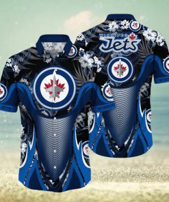 Winnipeg Jets NHL Hawaiian Shirt Vacation Time Aloha Shirt