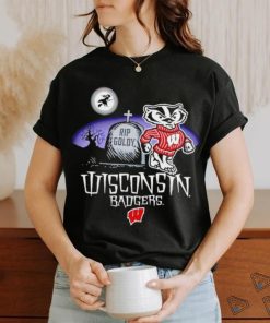Wisconsin Badgers 2023 Halloween Bucky Graveyard shirt, hoodie, sweater, long sleeve and tank top Wisconsin Badgers 2023 Halloween Bucky Graveyard shirt