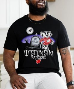 Wisconsin Badgers 2023 Halloween Bucky Graveyard shirt, hoodie, sweater, long sleeve and tank top Wisconsin Badgers 2023 Halloween Bucky Graveyard shirt