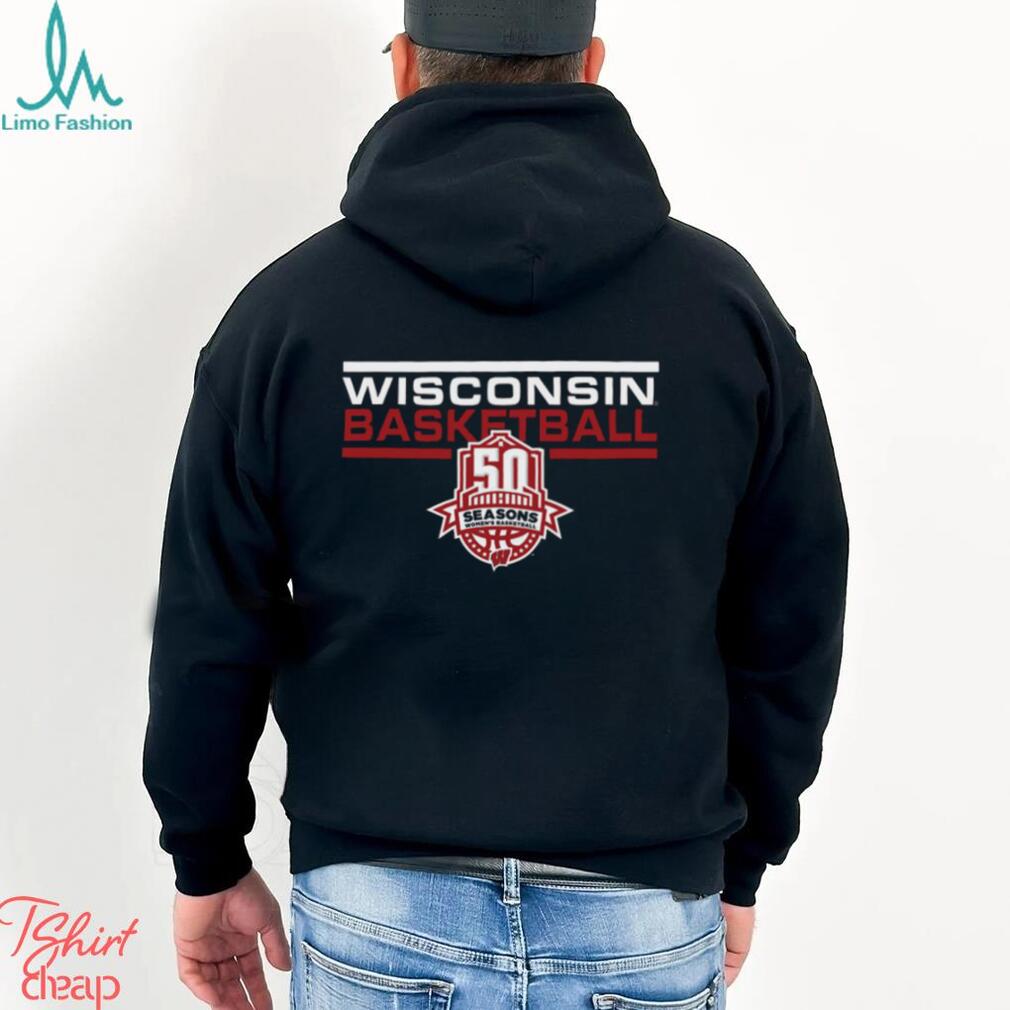 Wisconsin badgers women’s basketball 50 seasons shirt Wisconsin badgers women’s basketball 50 seasons shirt