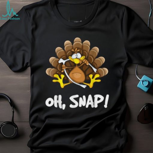 Wishbone Oh, Snap! Funny Thanksgiving Áo Thun Youth
