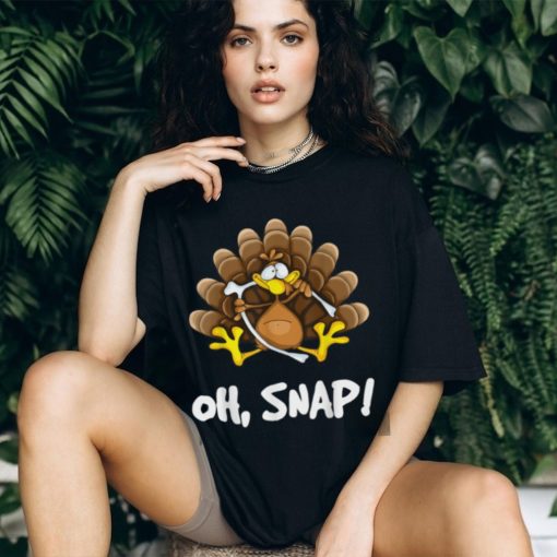 Wishbone Oh, Snap! Funny Thanksgiving Áo Thun Youth