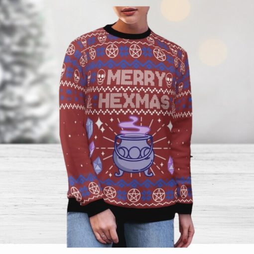 Witch   Merry Hexmas   Ugly Sweater