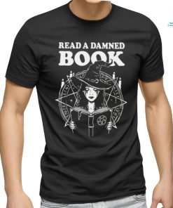 Witch girl new worlds read a book Halloween shirt