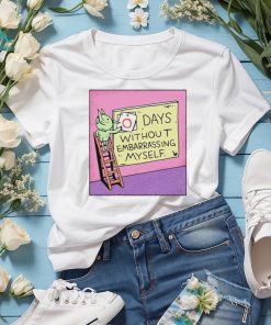 Wizard Of Barge Days Without Embarrassing Myself T Shirt, hoodie, sweater, long sleeve and tank top Wizard Of Barge Days Without Embarrassing Myself T Shirt