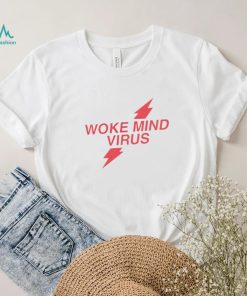 Woke mind virus poppers shirt