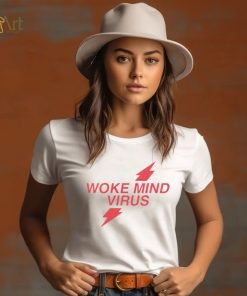 Woke mind virus poppers shirt