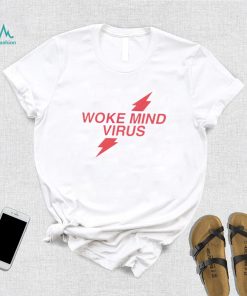 Woke mind virus poppers shirt