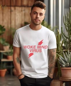 Woke mind virus poppers shirt