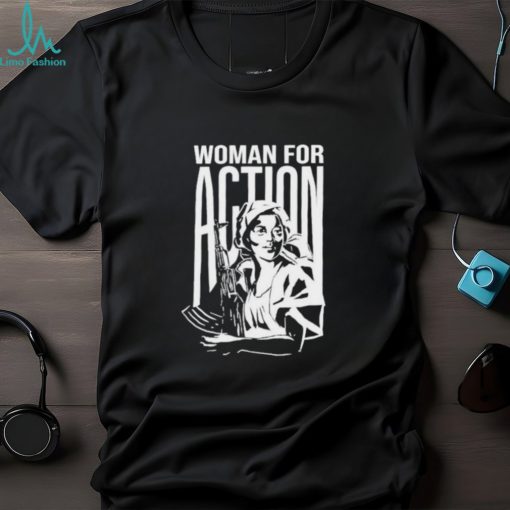 Woman For Action T Shirts