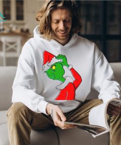 Women's Fashion Short Sleeve Ew People Grinch Print Funny Grinch Christmas T shirt