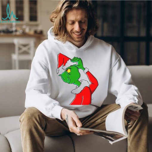 Women’s Fashion Short Sleeve Ew People Grinch Print Funny Grinch Christmas T shirt