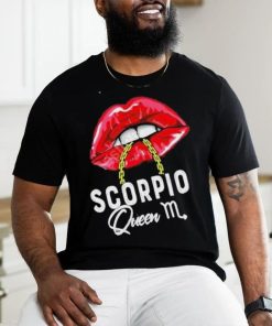 Womens Pink Lips Scorpio Queen Shirt, hoodie, sweater, long sleeve and tank top Womens Pink Lips Scorpio Queen Shirt