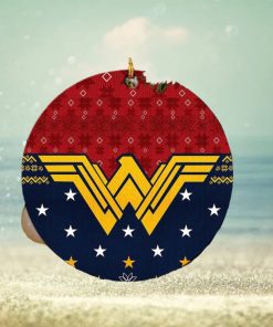 Wonder Woman Marvel Avengers 2023 Holiday Gifts Custom Name Christmas Ornament