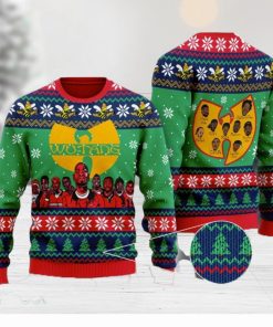 Wu Tang Clan Christmas Crochet Ugly 3D Sweater For Thanksgiving