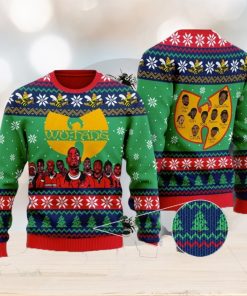 Wu Tang Clan Christmas Crochet Ugly 3D Sweater For Thanksgiving