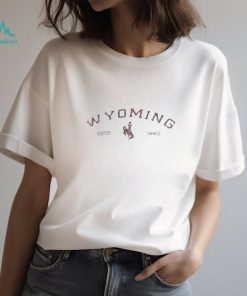 Wyoming Cowboys Alternative Apparel Women's Retro Jersey Headliner Cropped T Shirt