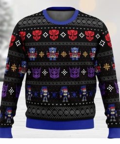 Xmas in Disguise Transformers Ugly Christmas Sweater