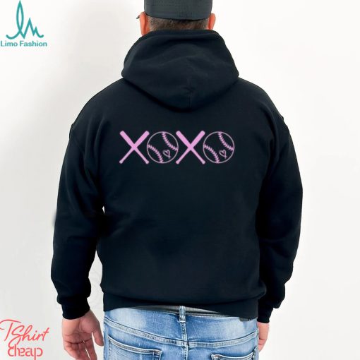 Xoxo Baseball Graphic T Shirt Sweatshirt Hoodie