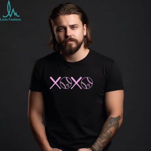 Xoxo Baseball Graphic T Shirt Sweatshirt Hoodie