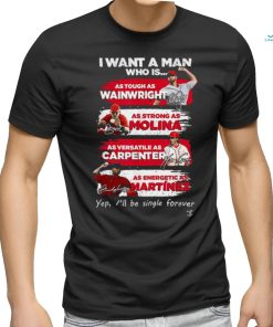 Yadier Molina Cardinals I Want A Man T Shirt, hoodie, sweater, long sleeve and tank top Yadier Molina Cardinals I Want A Man T Shirt