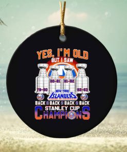 Yes I’m old but I saw New York Islanders back to back to back to back Stanley Cup Champions ornament