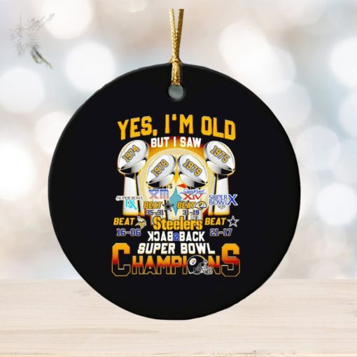 Yes I’m old but I saw Phialadelphia Phillies s back to back Stanley Cup Champions ornament