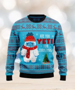 Yeti Christmas Family Gift Ugly Christmas Sweater