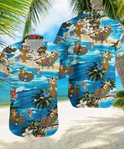 Yogi Bear Pirates Of Caribbean And Friends Holiday Cool Hawaiian Shirt