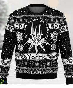 Yorha Nier Automata Cute Ugly Christmas Sweater Christmas Gift For Family